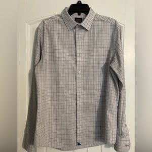 Untuckit Shirt Large Mens Button Up Slim Fit